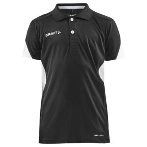 Craft Pro Control Impact Short Sleeve Polo Negro 8-10 Years