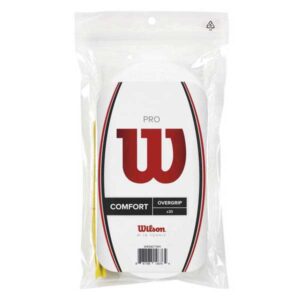 Wilson Pro Tennis Overgrip 30 Units Rojo,Blanco