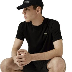 Lacoste Sport Regular Fit Ultra Dry Performance Short Sleeve T-shirt Negro L Hombre