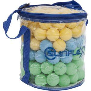 Sunflex 40 Mm Table Tennis Balls Bag Multicolor 144 Balls