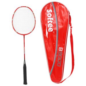 Softee B 9000 Competition Badminton Racket Rojo