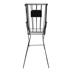 Softee Ball Basket Negro Up To 72 Balls