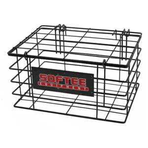 Softee Ball Basket Negro Up to 80 Balls