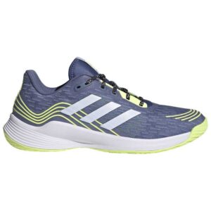 Adidas Badminton Novaflight Indoor Shoes Azul EU 41 1/3 Hombre