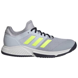 Adidas Badminton Court Team Balance Indoor Shoes Gris EU 45 1/3 Hombre