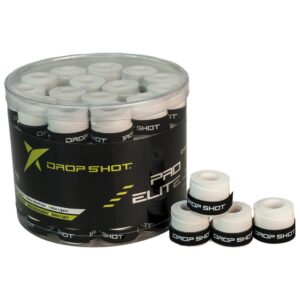 Drop Shot Pro Elite Padel Overgrip 60 Units Blanco