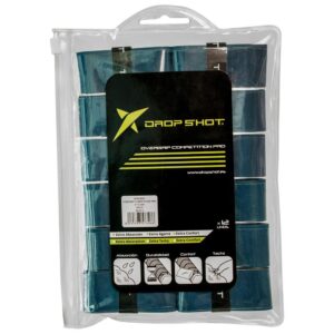 Drop Shot Competition Pro Padel Overgrip 12 Units Negro
