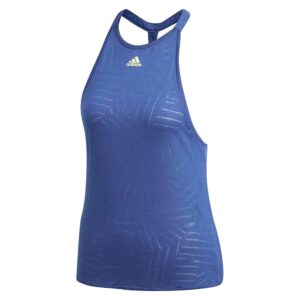Adidas Melbourne Burnout Sleeveless T-shirt Azul L Mujer