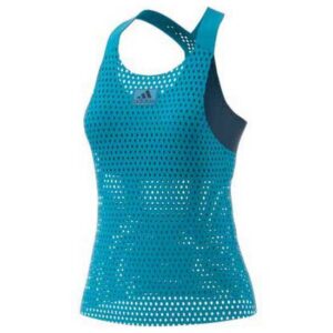 Adidas Badminton Y Primeblue Sleeveless T-shirt Azul XS Mujer