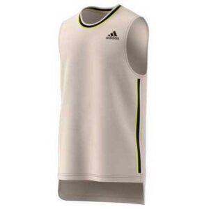 Adidas Badminton Primeblue Sleeveless T-shirt Gris L Hombre