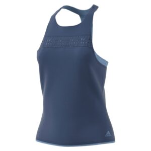 Adidas Melbourne Sleeveless T-shirt Azul 40 Mujer