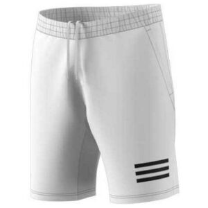 Adidas Badminton Club 3 Stripes Shorts Blanco L Hombre