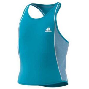 Adidas Badminton Pop Up Sleeveless T-shirt Blanco,Azul 9-10 Years Niño