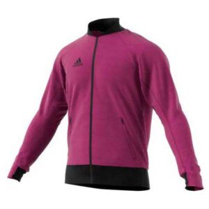 Adidas Badminton Varsity Primeblue Jacket Rosa L Hombre