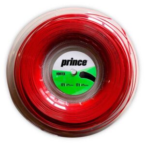 Prince Vortex 200 M Tennis Reel String Rojo 1.25 mm