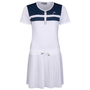 Head Racket Performance Dress Blanco L Mujer