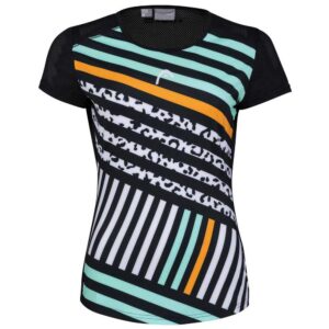 Head Racket Sammy Short Sleeve T-shirt Blanco,Negro 176 cm Niño