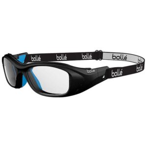 Bolle Swag 53 Squash Glasses With Strap Junior Negro PC Clear Platinum/CAT0