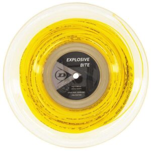 Dunlop Explosive Bite Polyester 200 M Tennis Reel String Amarillo 1.32 mm