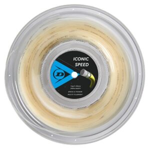 Dunlop Iconic Speed 200 M Tennis Reel String Beige 1.25 mm