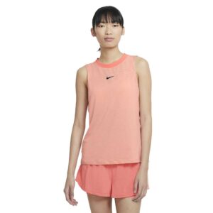 Nike Court Advantage Sleeveless T-shirt Naranja M Mujer