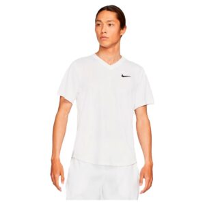 Nike Court Dri Fit Victory Short Sleeve T-shirt Blanco M Hombre