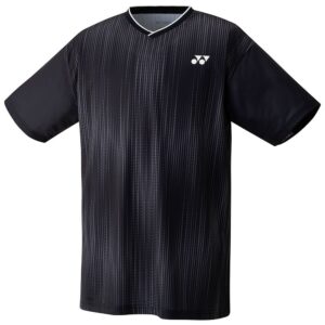 Yonex Crew Neck Short Sleeve T-shirt Negro 120 cm Niño
