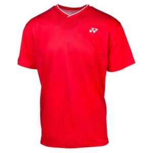 Yonex Crew Neck Short Sleeve T-shirt Rojo M Hombre