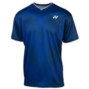 Yonex Crew Neck Short Sleeve T-shirt Azul S Hombre