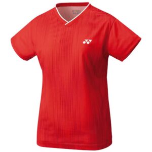 Yonex 260 Short Sleeve T-shirt Rojo M Mujer