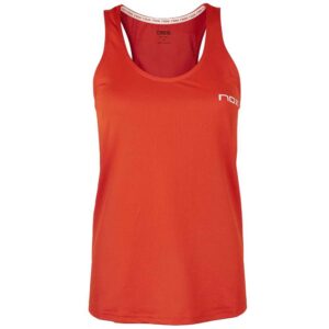Nox Team Microperforated Sleeveless T-shirt Rojo M Mujer