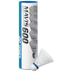 Yonex Mavis 600 77 Badminton Shuttlecocks Blanco 6 Units
