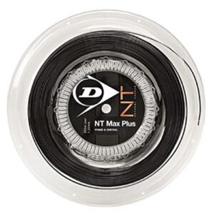 Dunlop Nt Max Plus 200 M Tennis Reel String Negro 1.25 mm
