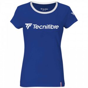 Tecnifibre Training Short Sleeve T-shirt Azul L Mujer