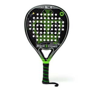 Black Crown Piton Attack 12k Plus Padel Racket Negro