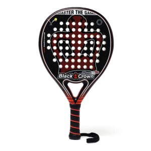 Black Crown Piton Air Plus Padel Racket Negro