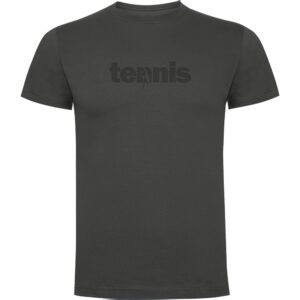 Kruskis Word Tennis Short Sleeve T-shirt Gris 2XL Hombre