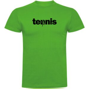 Kruskis Word Tennis Short Sleeve T-shirt Verde 2XL Hombre