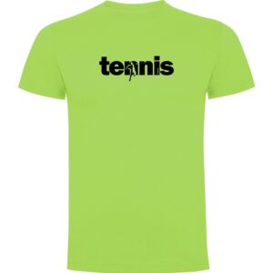 Kruskis Word Tennis Short Sleeve T-shirt Verde S Hombre