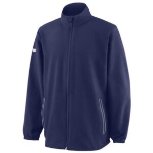 Wilson Team Warm Up Full Zip Sweatshirt Azul 8 Years