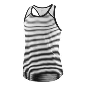 Wilson Team Striped Sleeveless T-shirt Blanco 6 Years Niño