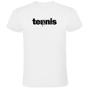 Kruskis Word Tennis Short Sleeve T-shirt Blanco M Hombre