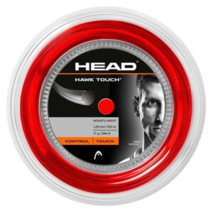 Head Racket Hawk Touch 120 M Tennis Reel String Rojo 1.25 mm
