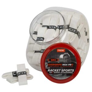 Nox Pro Perforated Padel Overgrip 120 Units Blanco