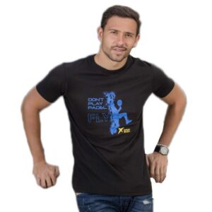 Drop Shot Fly Short Sleeve T-shirt Negro XL Hombre