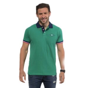 Drop Shot Fuster Short Sleeve Polo Verde L Hombre