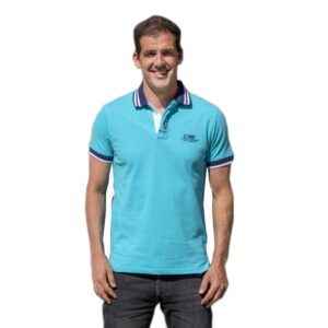 Drop Shot Yanick Short Sleeve Polo Gris L Hombre