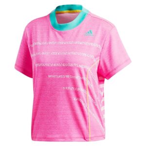 Adidas Seasonal Short Sleeve T-shirt Rosa S Mujer