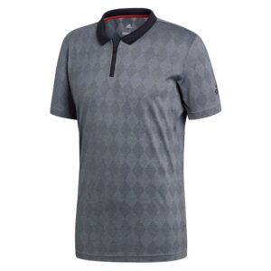 Adidas Barricade Short Sleeve Polo Gris XS Hombre