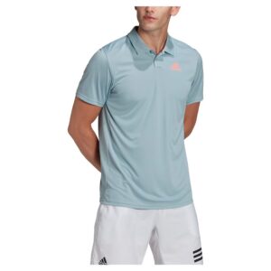 Adidas Club Short Sleeve Polo Gris S Hombre